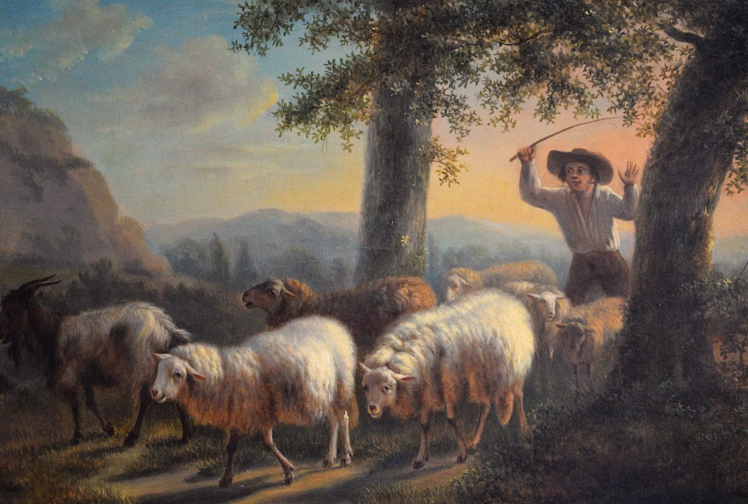 Balthasar Ommeganck - Pastore e il suo gregge di pecore